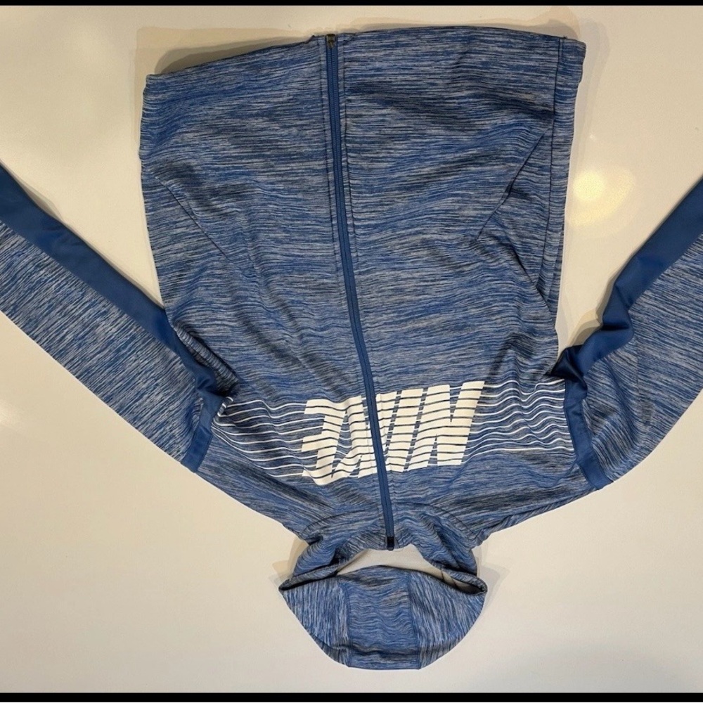 Nike Blue Fleece-Lined Jacket